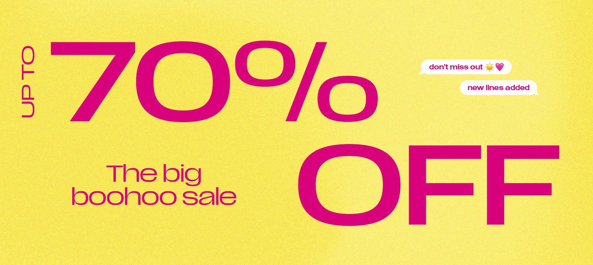 Up to 70% Off Everything!