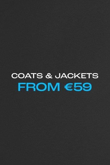 coats and jackets from €59