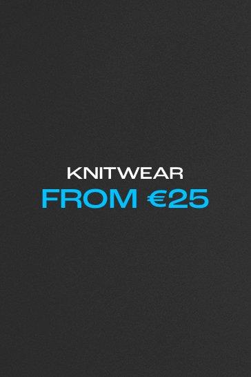 knitwear from €25