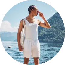 Oversized Revere Towelling Shirt & Loose Short Set | boohooMAN USA