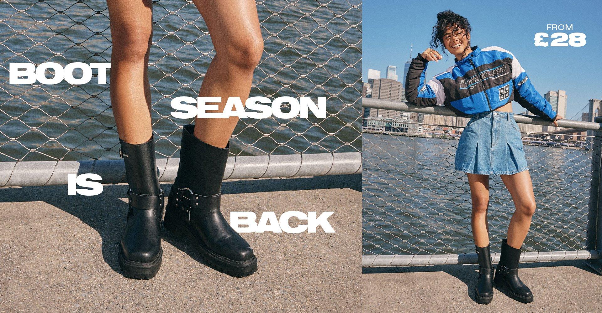 BOOT SEASON IS BACK FROM £28