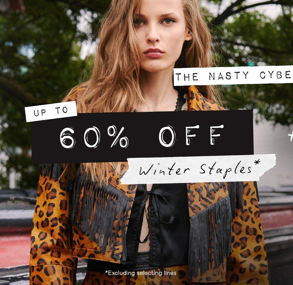Up to 60% OFF Winter Staples*
