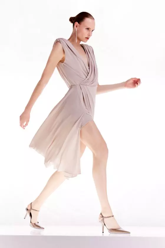 KAREN MILLEN 日本未入荷 花柄 ラップ オーバー ミディドレス KAREN MILLEN Karen Millen x OOTO LONDON - Floral Satin