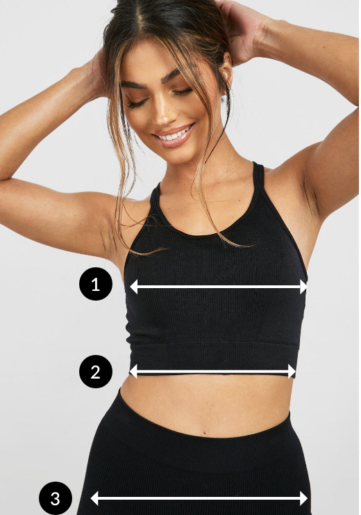 Women's Tops Size Chart boohoo UK