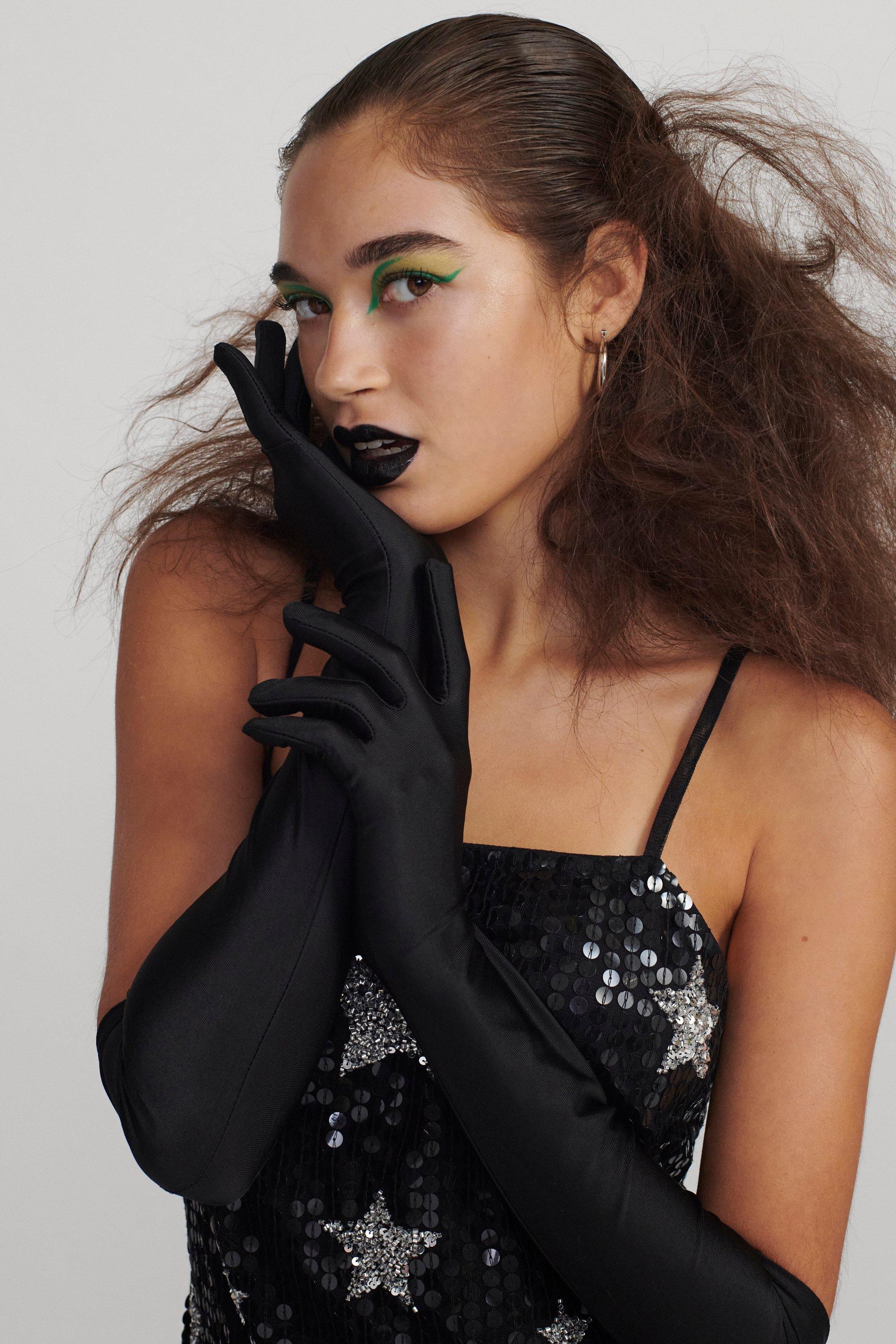 Faux Leather Long Length Gloves | Nasty Gal