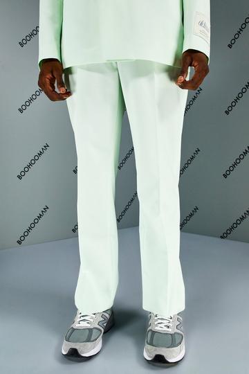 Relaxed Fit Suit Trouser With Chain mint