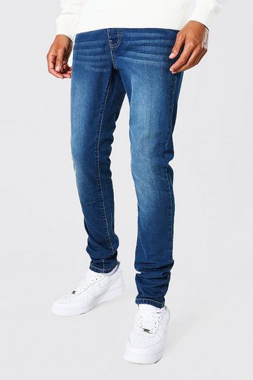 Tall Skinny Stretch Jeans mid blue