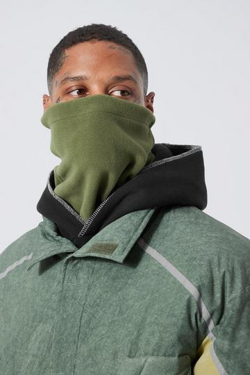 Polar Fleece Snood khaki