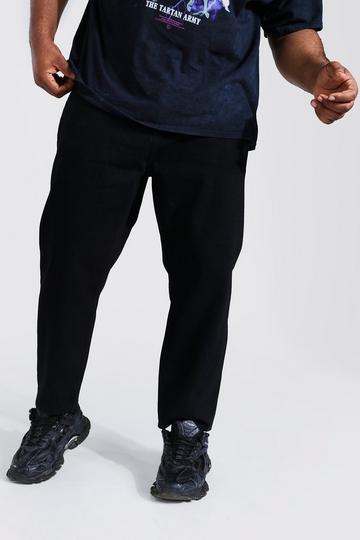Plus Tapered Fit Jeans true black
