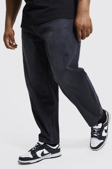 Plus Tapered Fit Rigid Jean mid grey