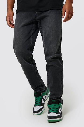 Tall Tapered Fit Rigid Jean mid grey