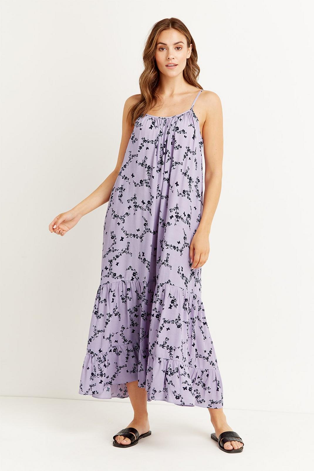 137 Petite Lilac Butterfly Sundress image number 2