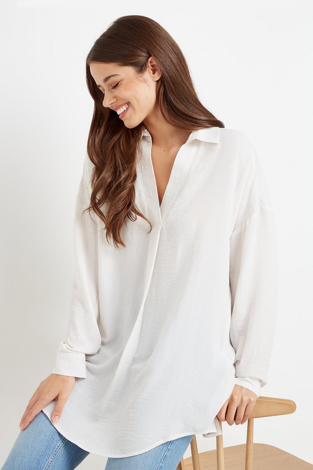 133 Tall Relaxed Long-line Shirt image number 1