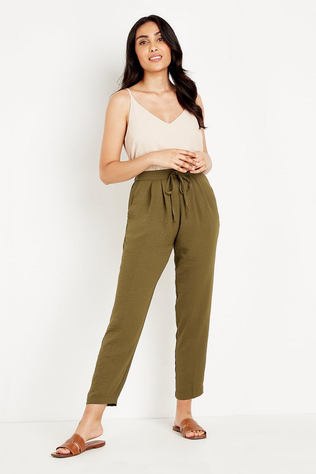 412 Petite Linen-look Jogger image number 2