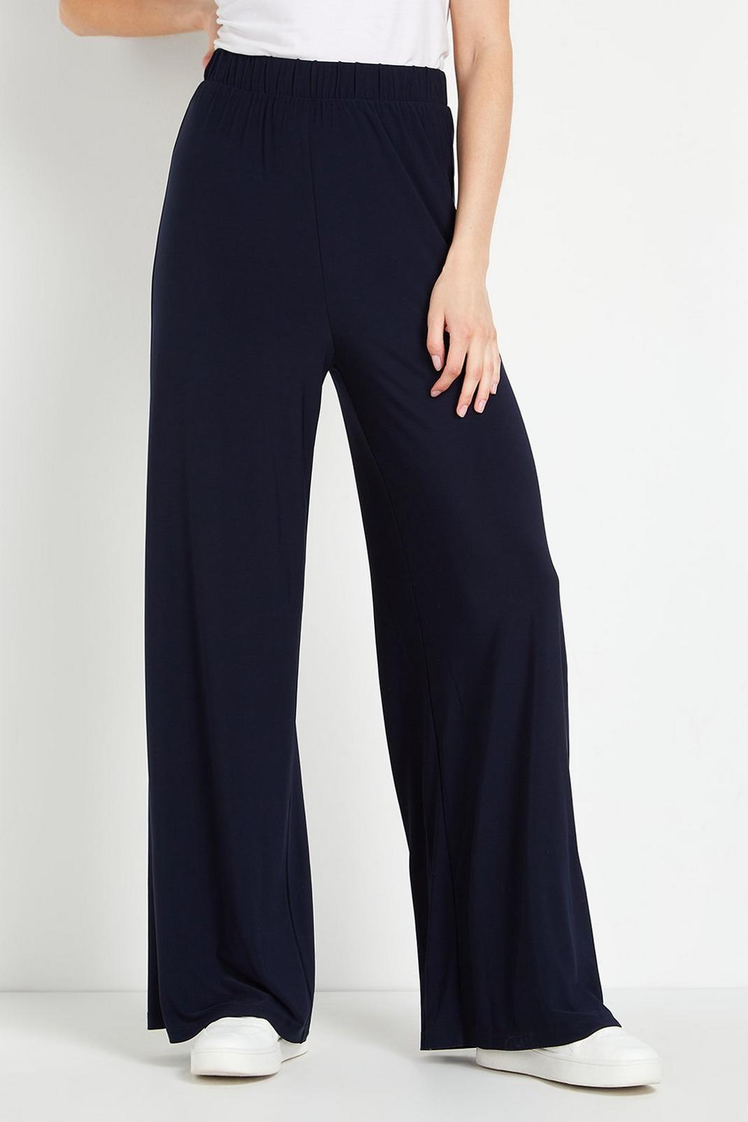 148 Tall Wide Leg Jersey Trouser image number 2