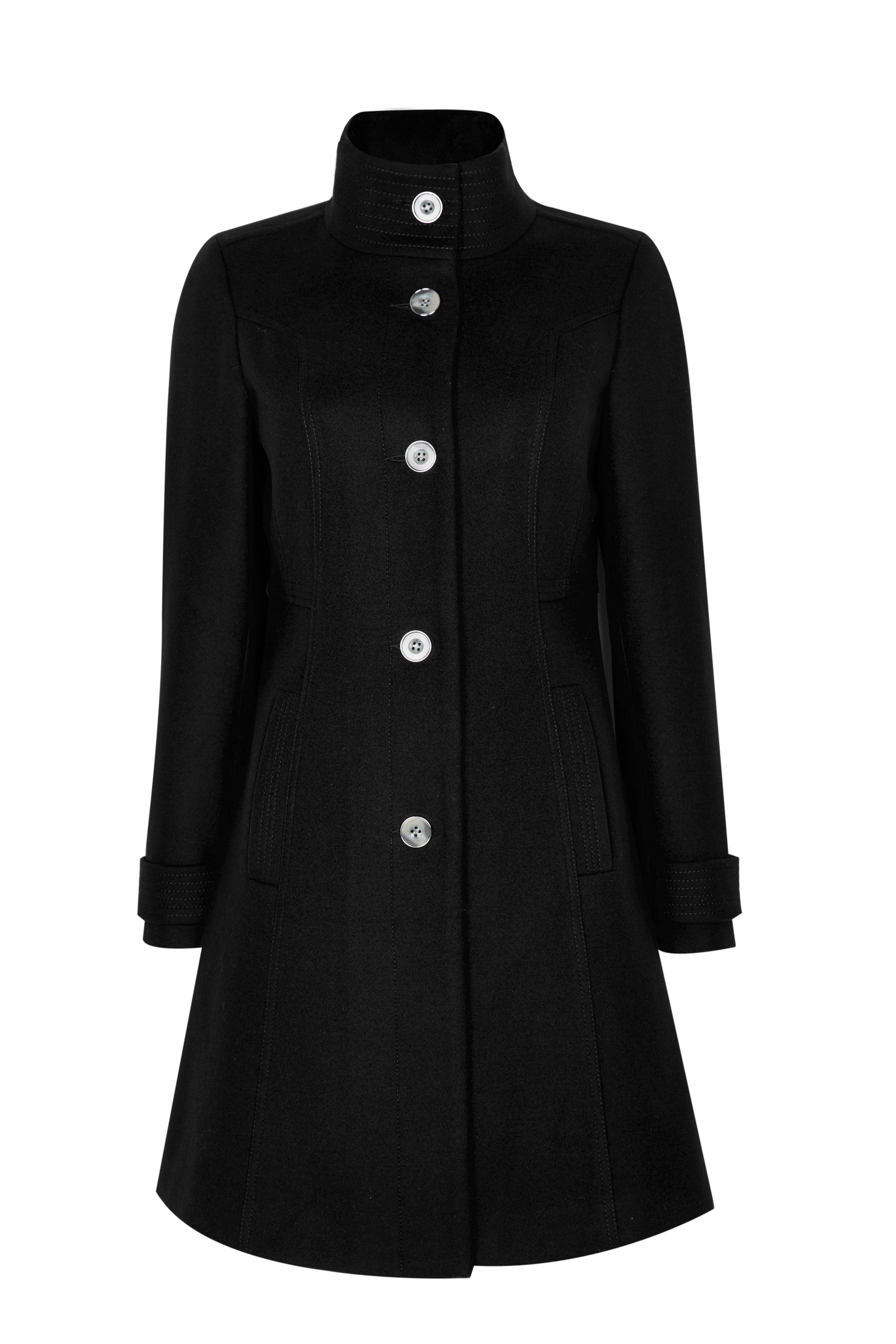 Wallis funnel 2024 neck coat