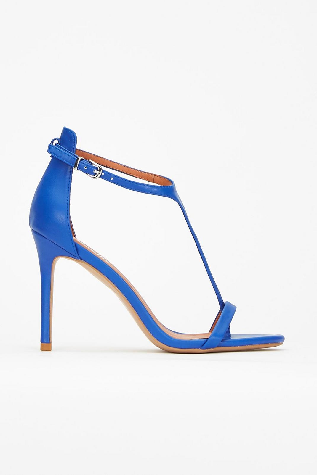 Blue T-Bar Barely There Sandal image number 1