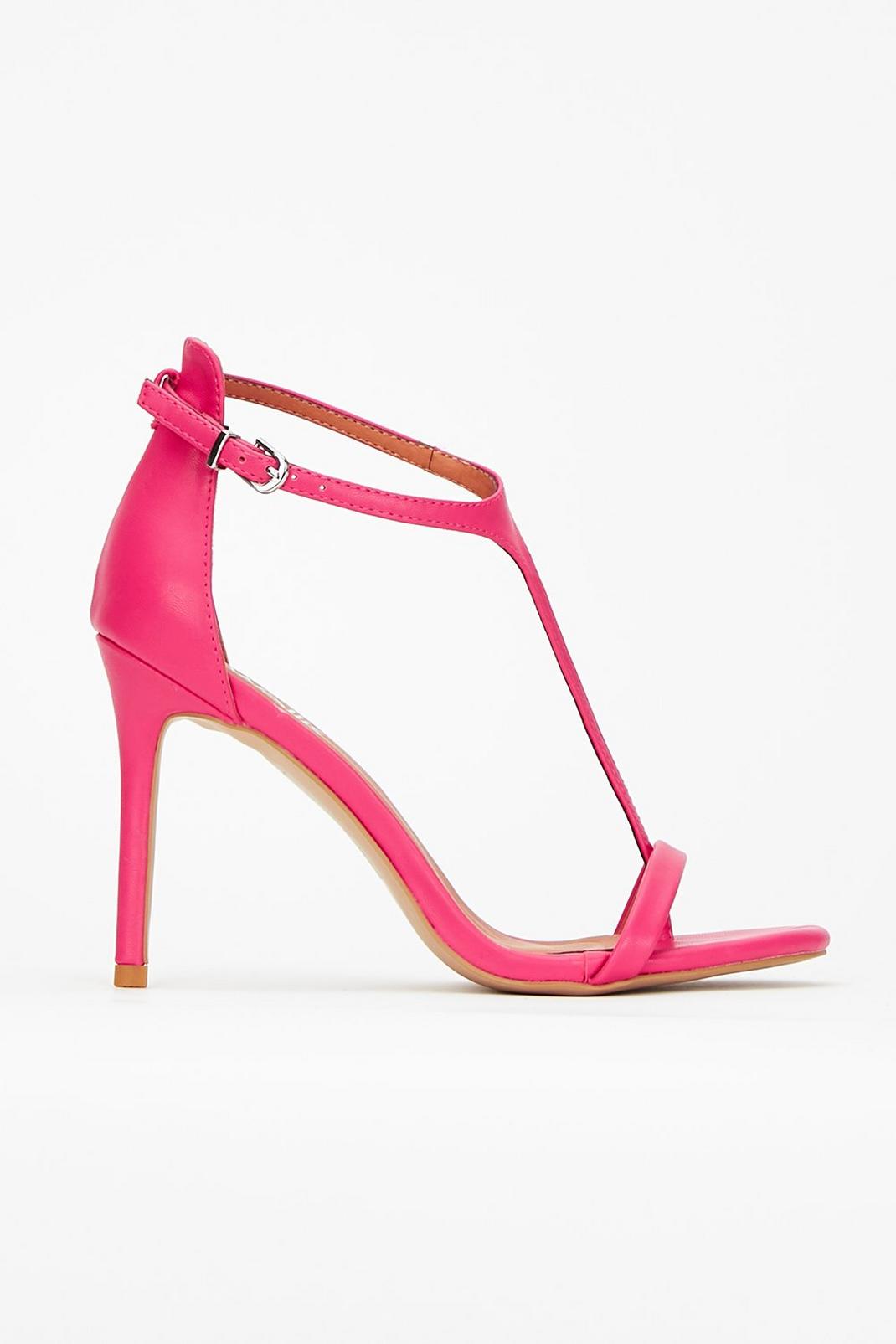 Pink T-Bar Barely There Sandal image number 1