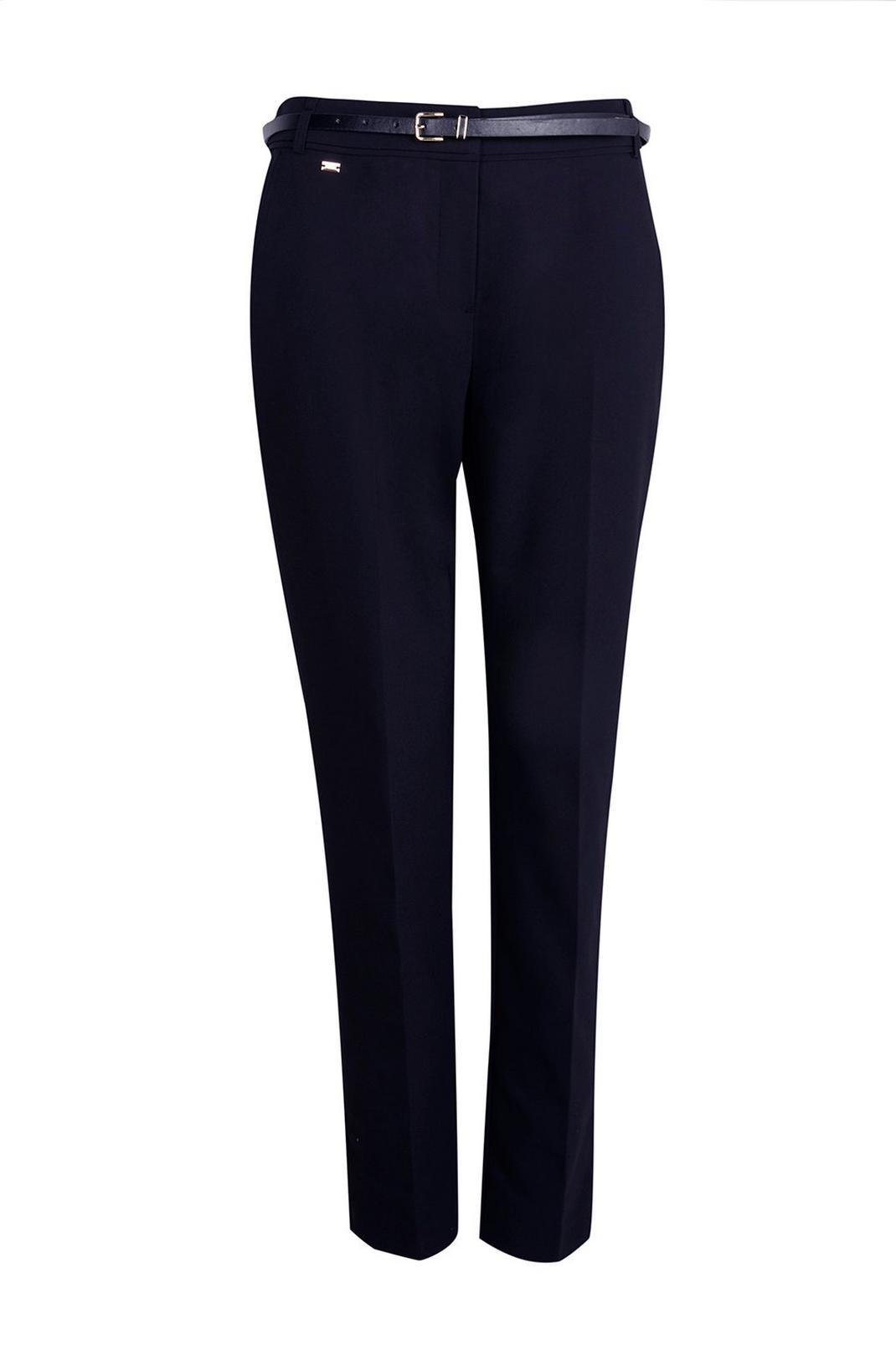 148 TALL Navy Belted Cigarette Trouser image number 2