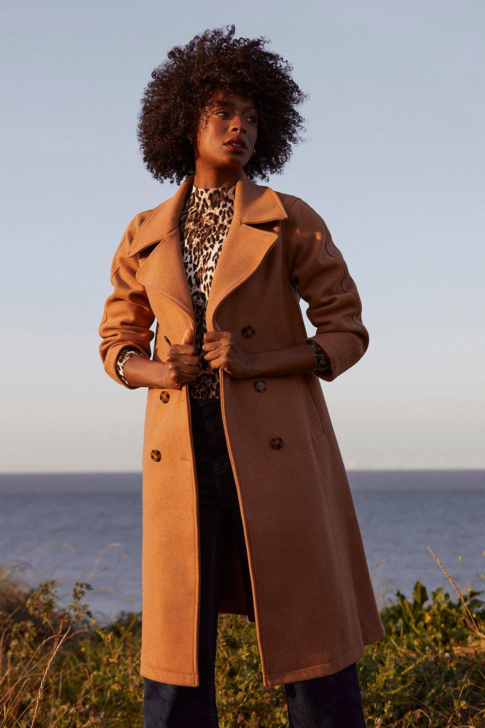 Double Breasted Coat | Wallis EU