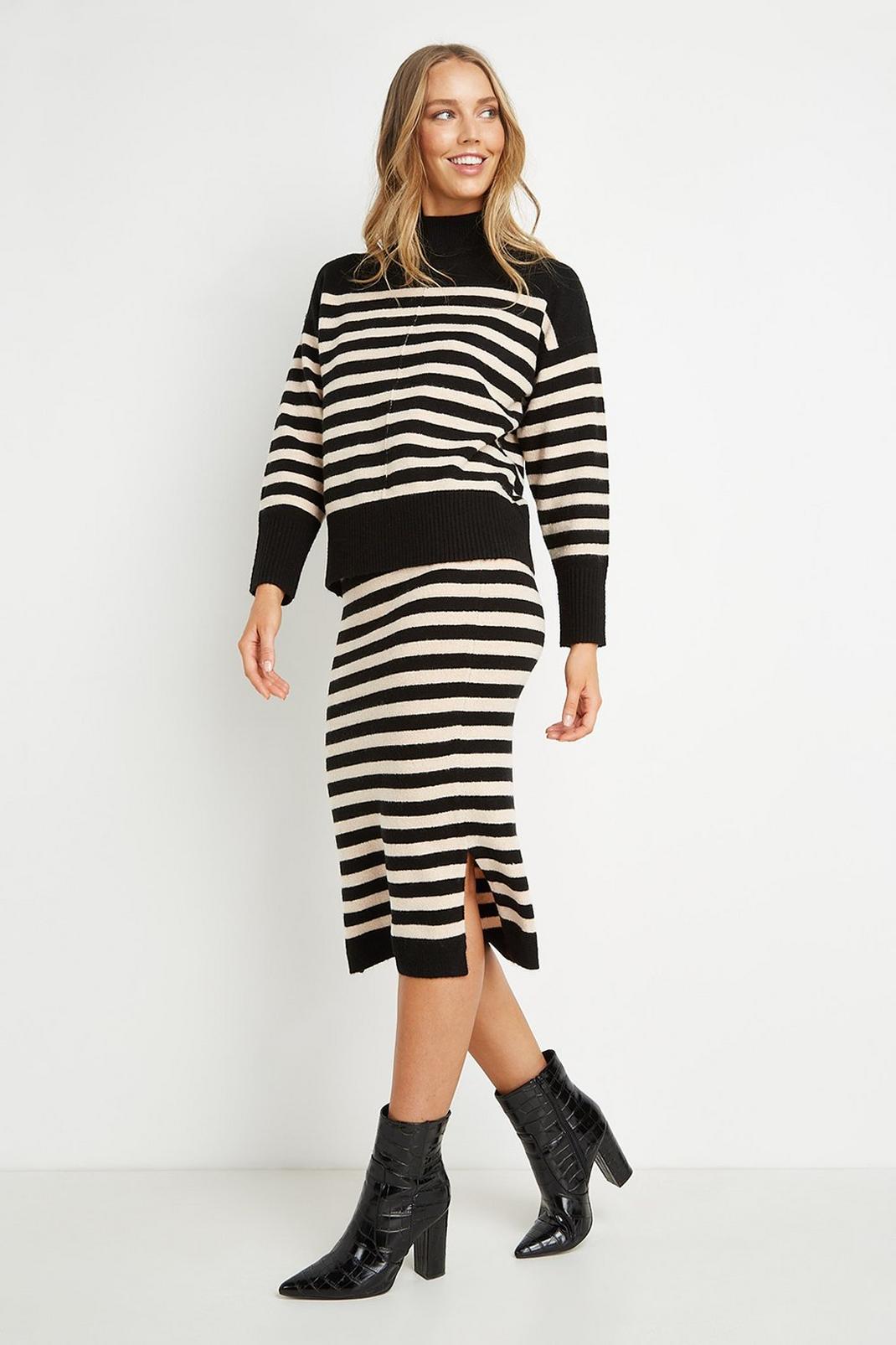 105 Stripe Knitted Skirt image number 2
