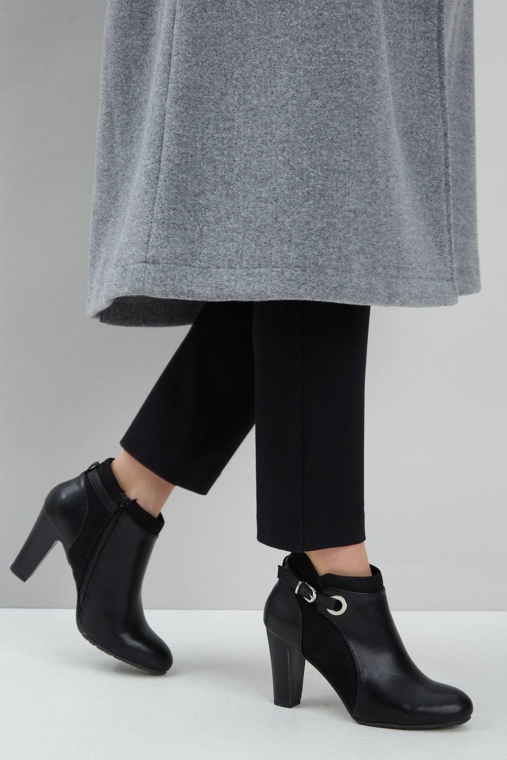 Wallis black 2024 ankle boots