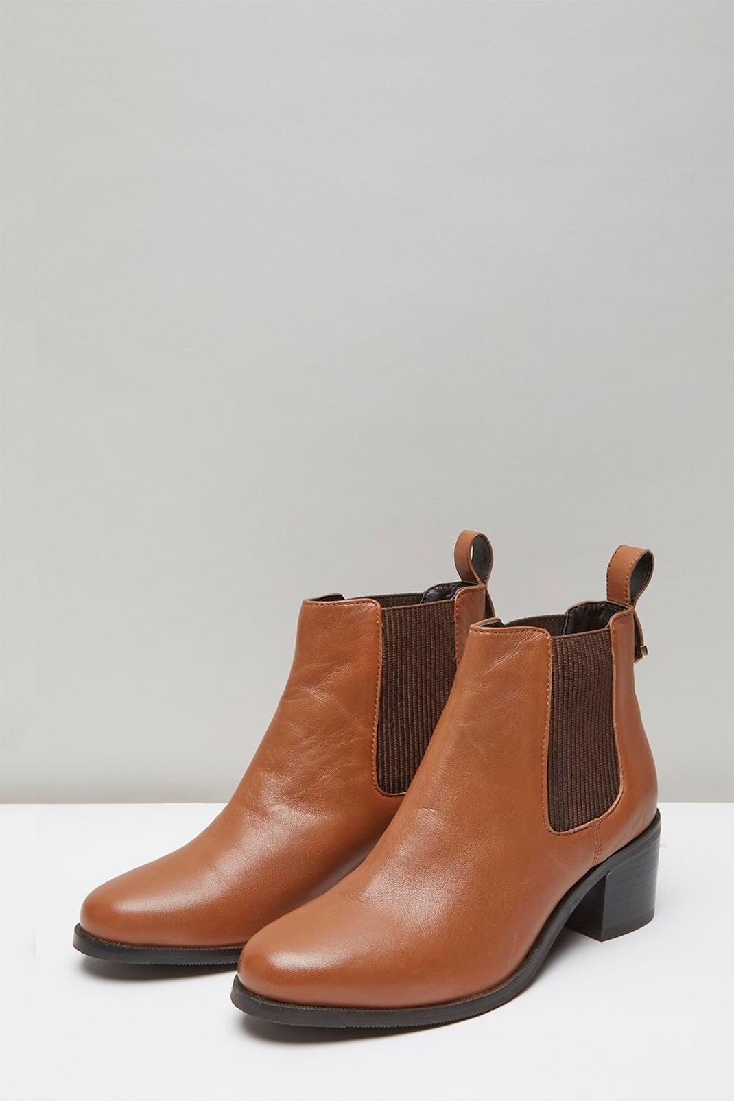 Tan Otto Leather Chelsea Boot image number 1