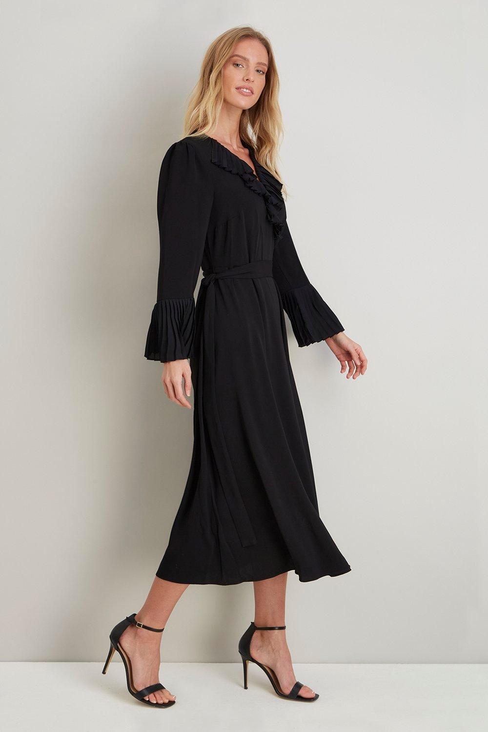 Wallis sales ruffle dress