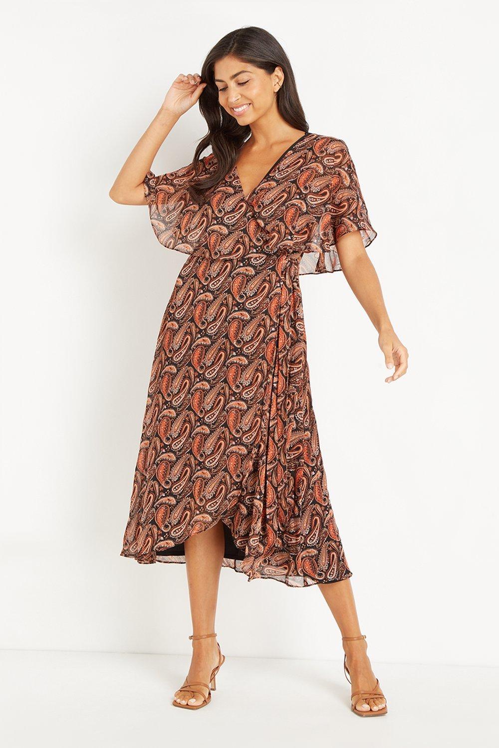 wallis cape dress