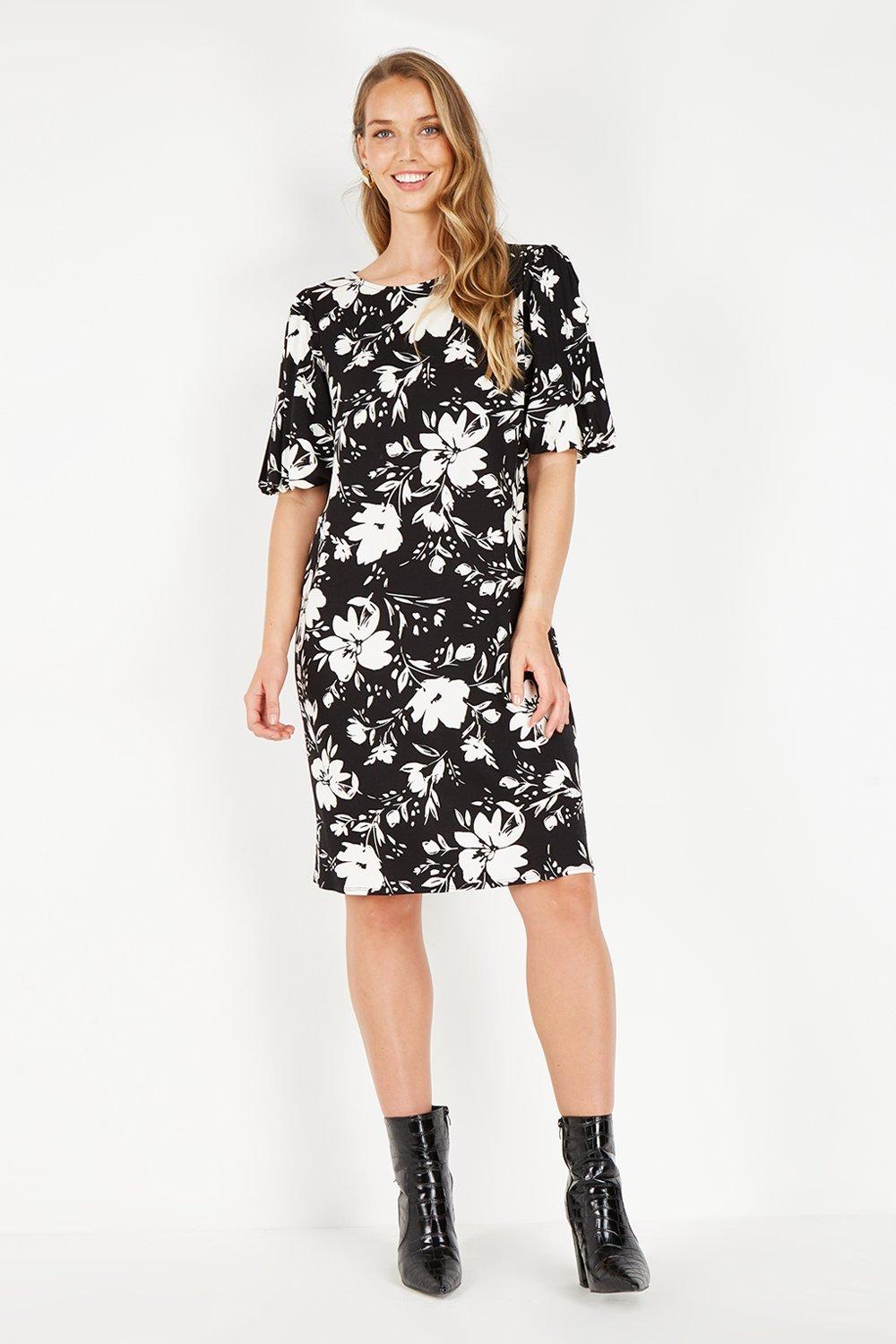 petite occasion shift dress