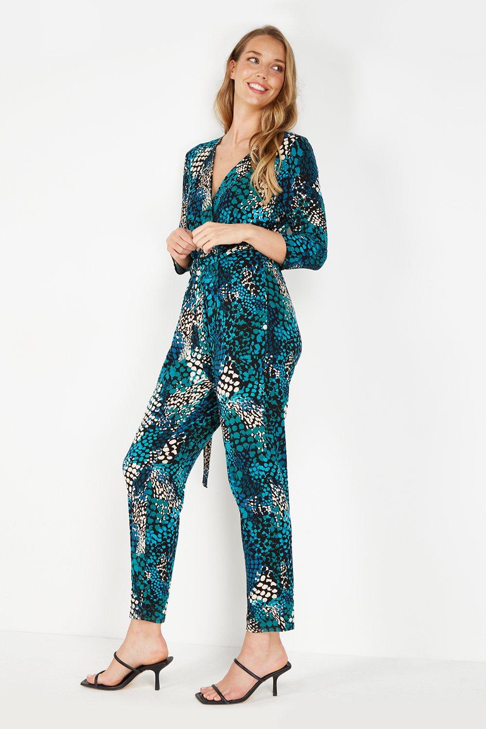 H&m snake outlet print jumpsuit