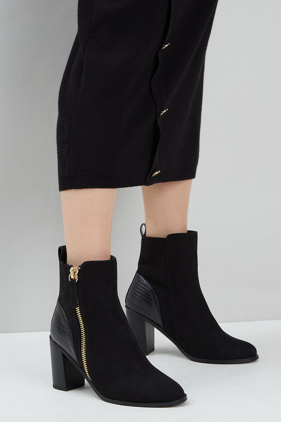 105 Amelia Side Zip Ankle Boot image number 2