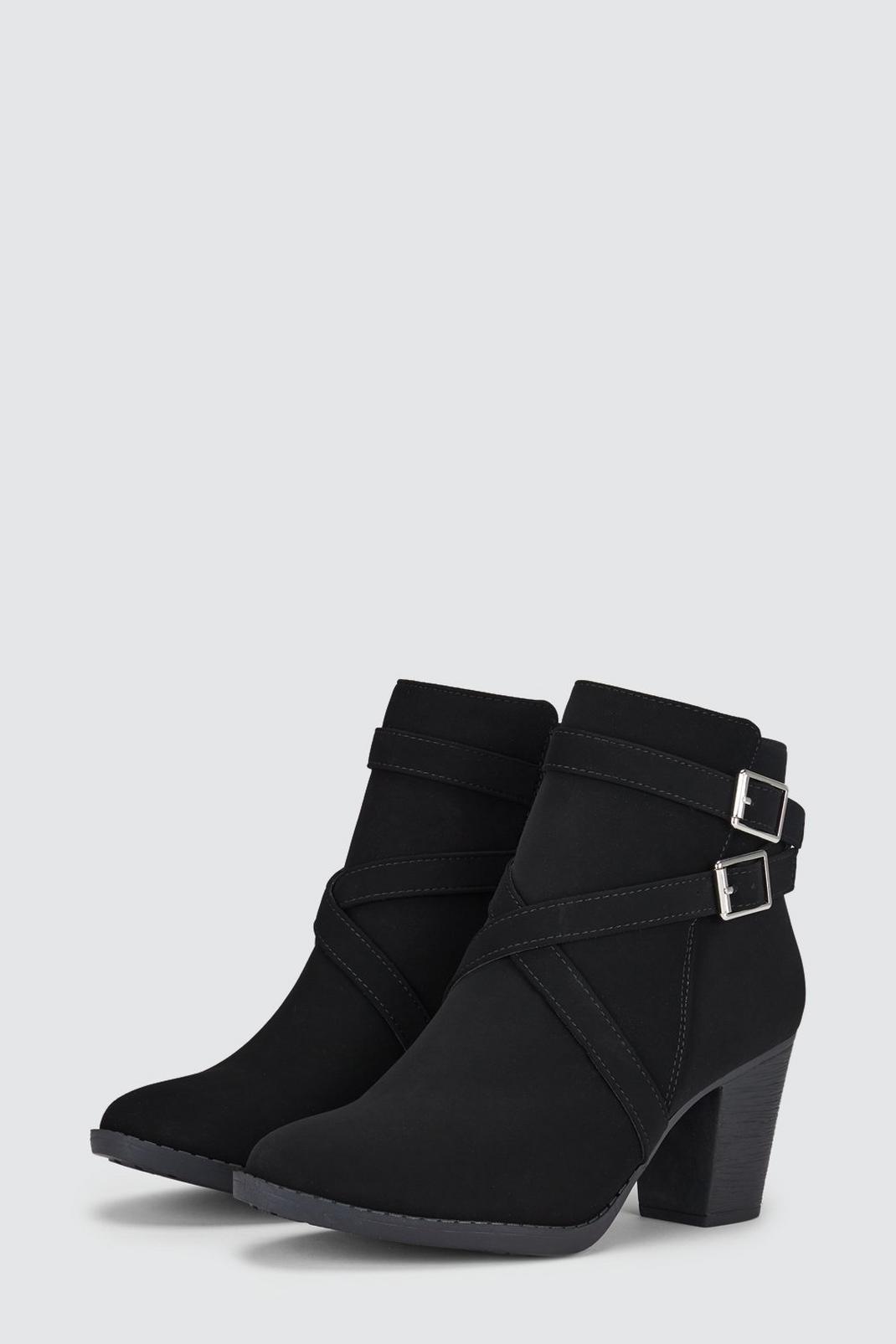 105 Alisha Cross Over Strap Ankle Boots image number 2