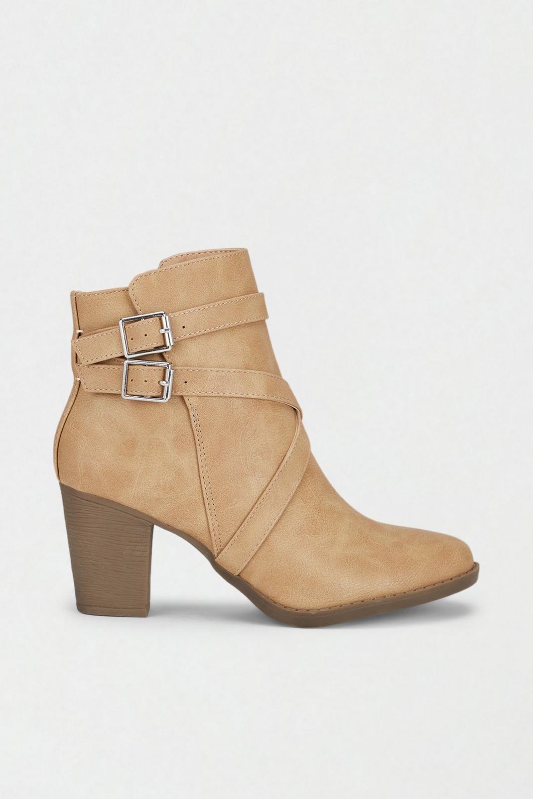 167 Alisha Cross Over Strap Ankle Boots image number 2