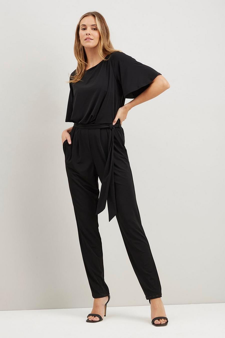 Tall Flutter Sleeve Ity Jumpsuit
