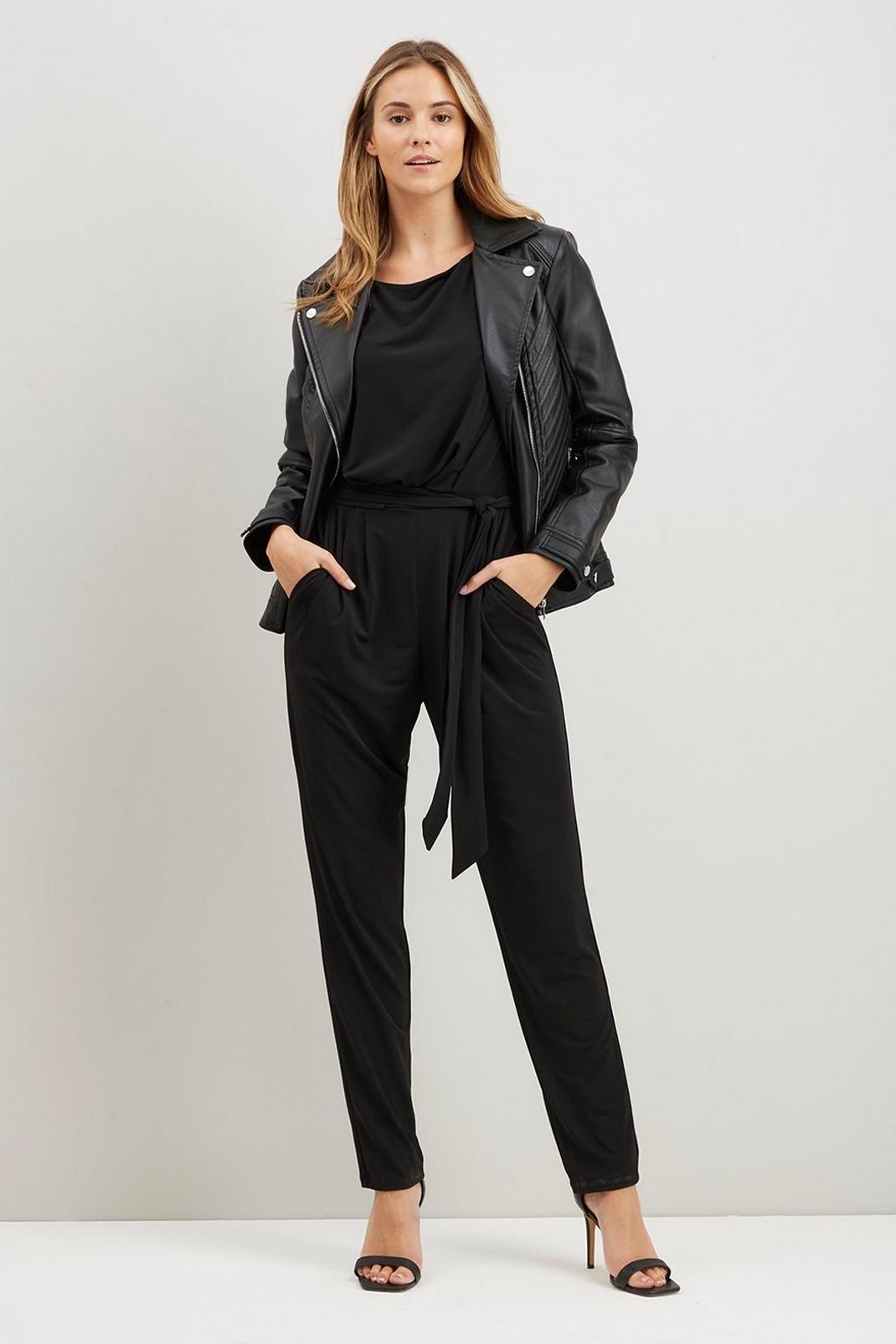 105 Tall Flutter Sleeve Ity Jumpsuit image number 2