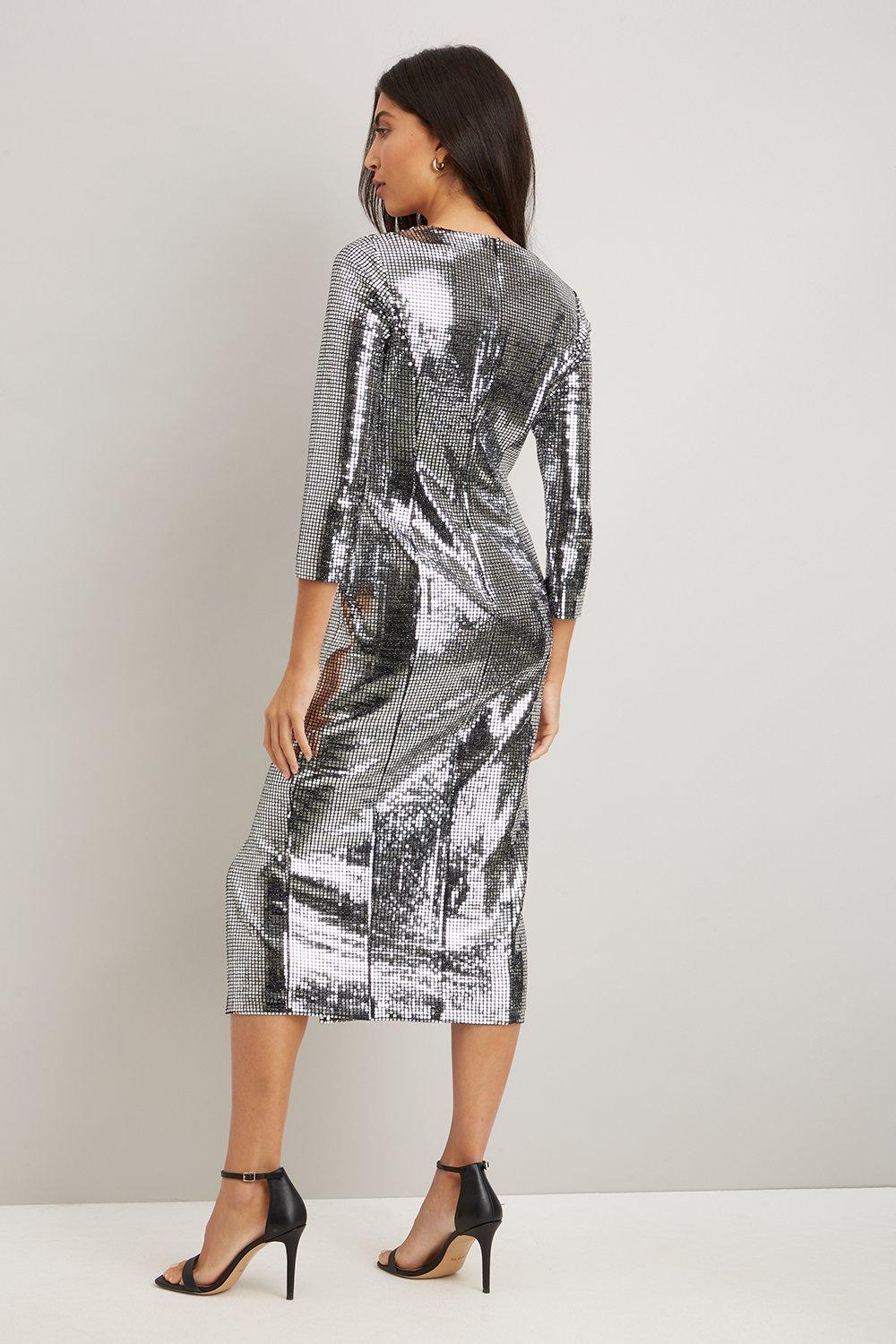 Mirrored shop sequin dress