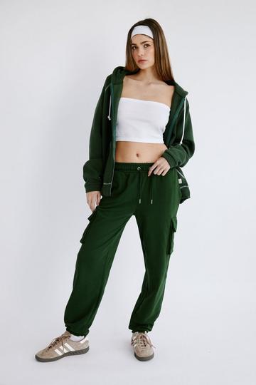 Plus Relaxed Soft Touch Cargo Wide Leg Trouser