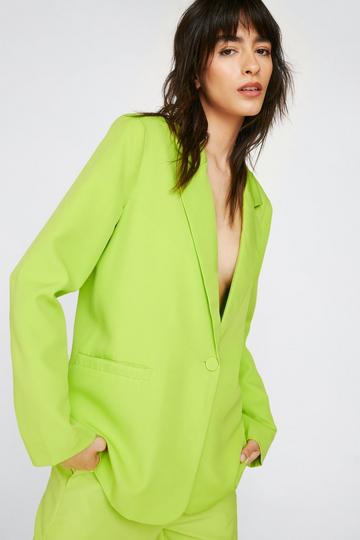 Yellow Premium Single Breasted Blazer