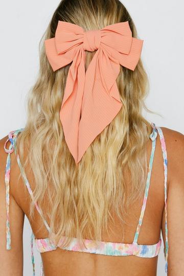Hair Bow orange