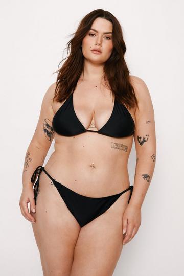 Plus Size Essential Triangle Bikini 2 Pack mono