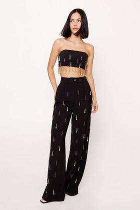 Electric Feel Fringe Pants