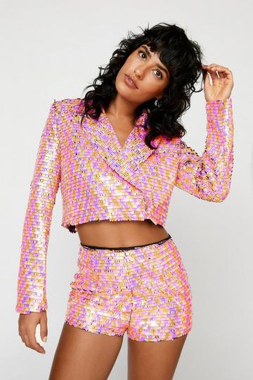 Premium Sequin Hotpant multi