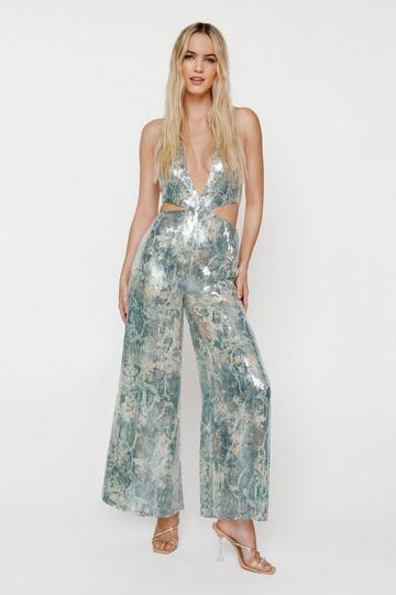 Snake Sequin Cut Out New In Clothing snake