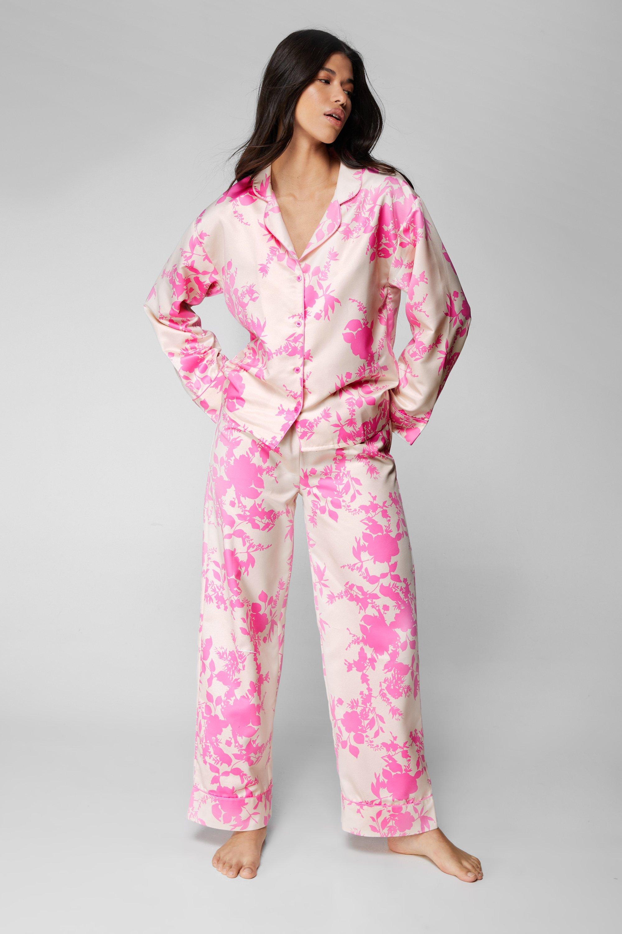 Heart pjs boohoo hot sale