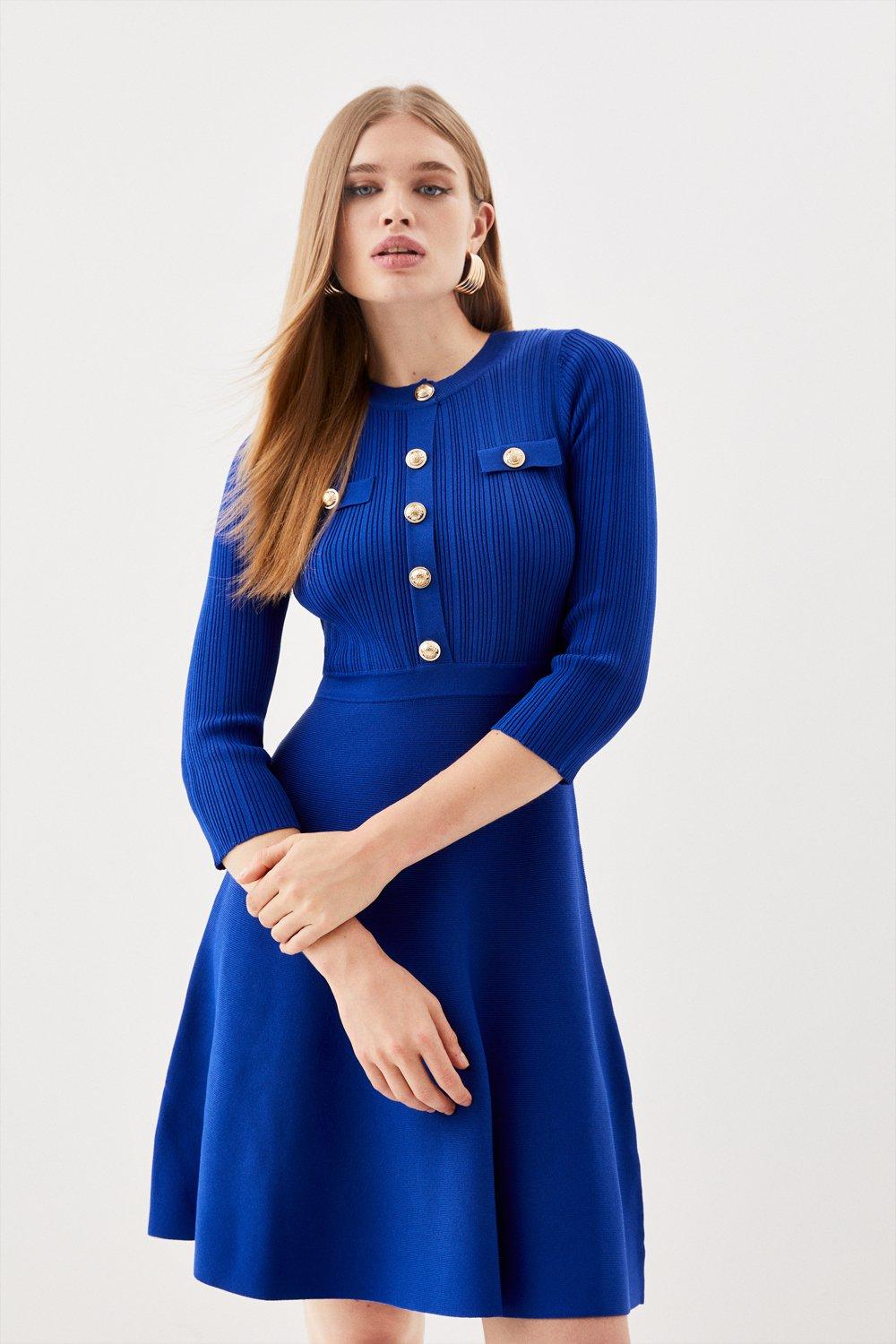 Embroidered lace mini dress karen millen online