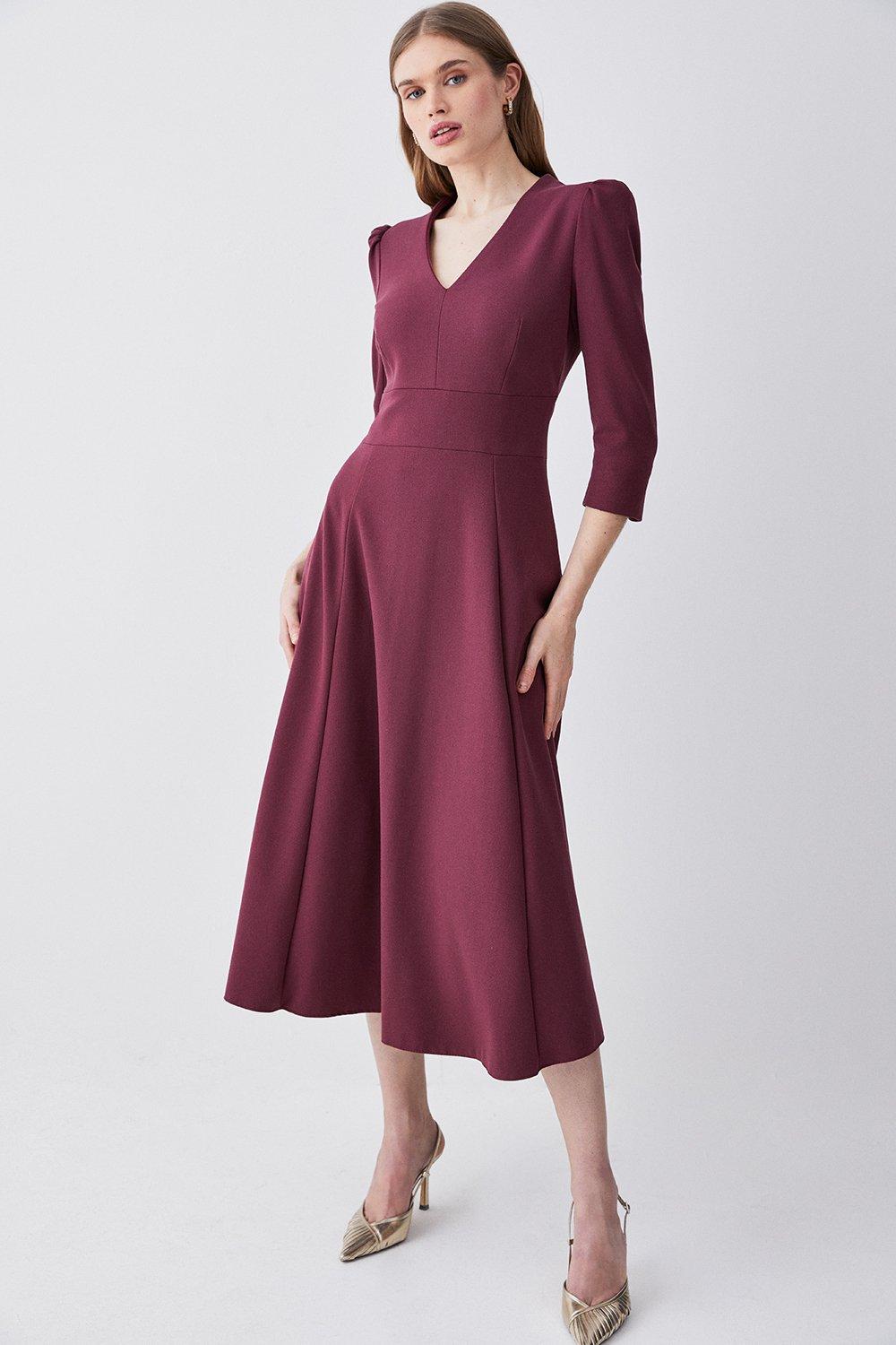 Karen millen pleated trench on sale dress