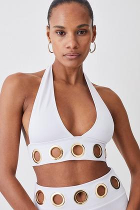 Bandage Double Strap Bikini Top