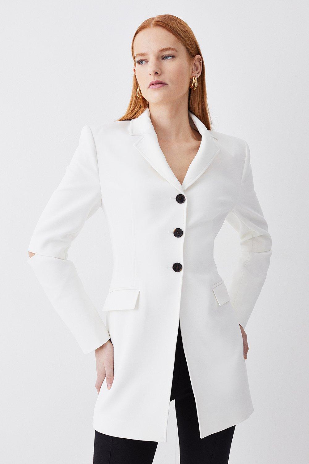 Karen millen zip sale tailored jacket