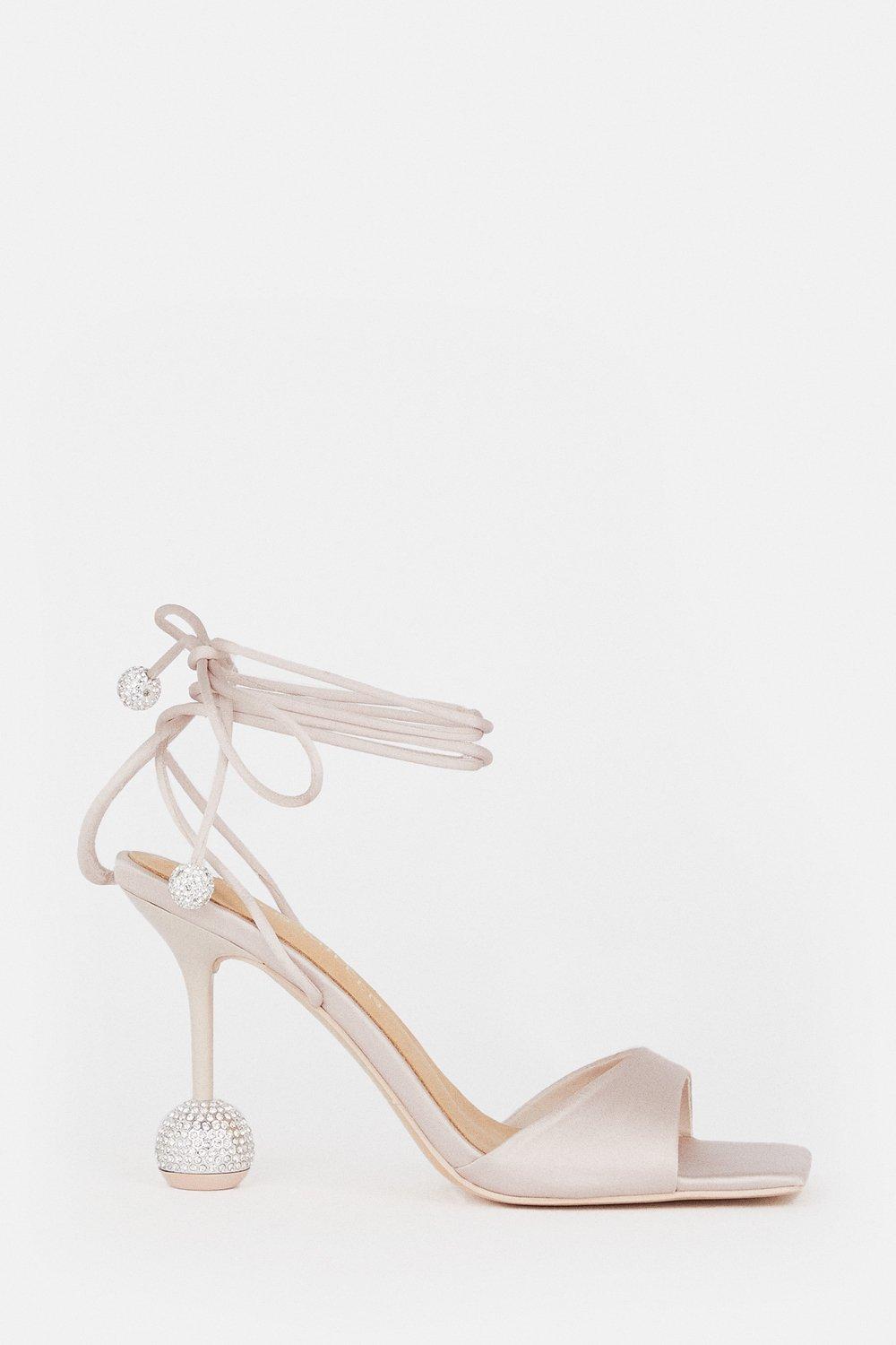 Karen millen nude on sale heels